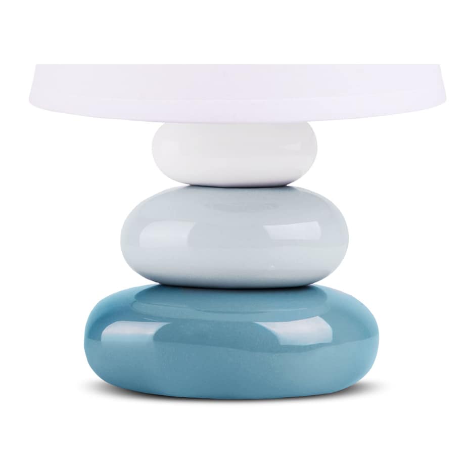 KONSIMO SALU Lampa stołowa 2 szt., kolor niebieski