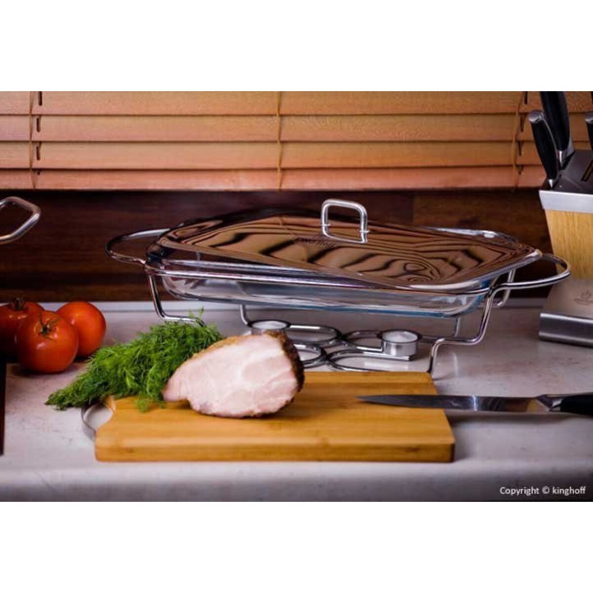 Podgrzewacz Żaroodporny Stołowy 2,9L Kinghoff Kh-1410