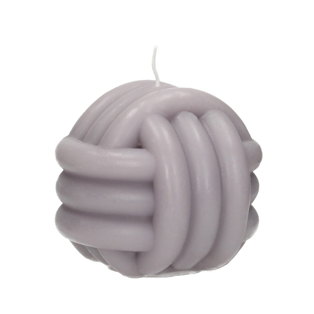 Świeca Zoya 8cm grey, 9 x 8 cm