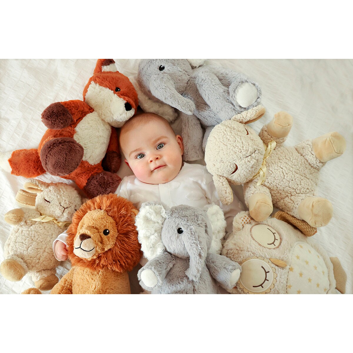 Szumiący lew z czujnikiem dźwięku i pozytywką - Cloud b® Louis Lion™ Smart Sensor