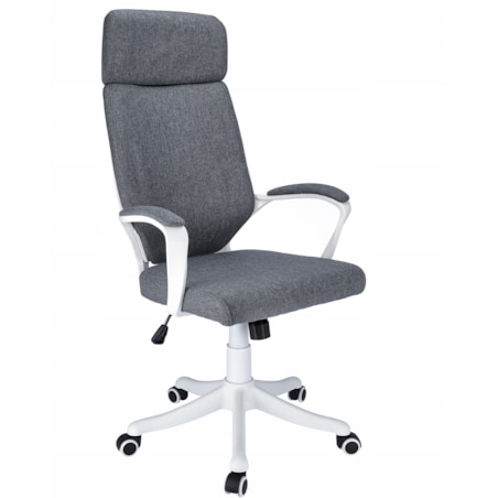 Fotel biurowy materiałowy ICON szary