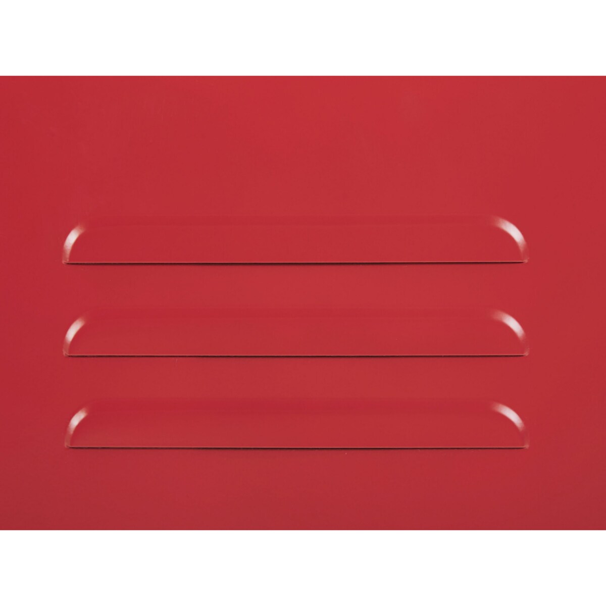 Szafa biurowa metalowa czerwona FROME