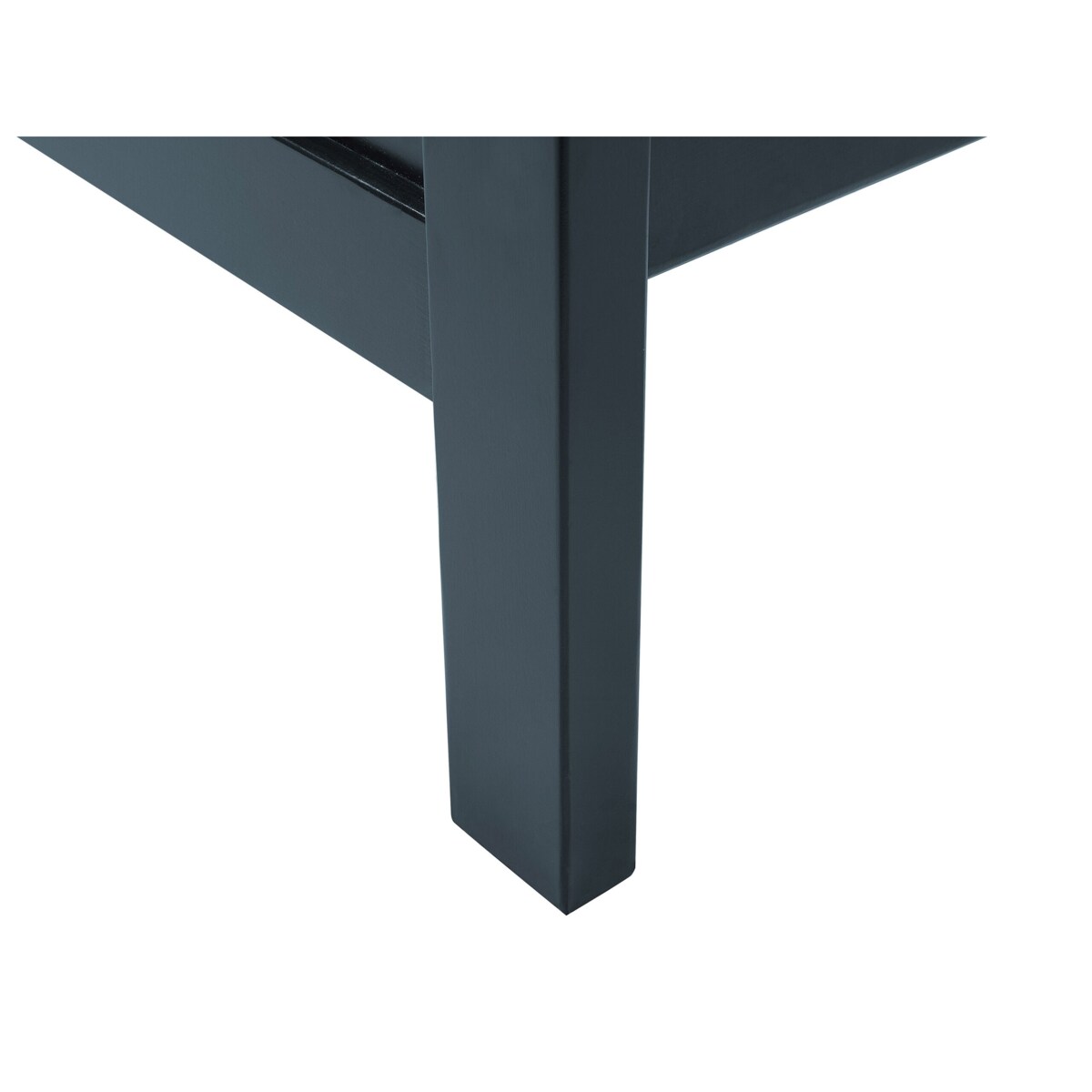 Łóżko drewniane 160 x 200 cm niebieskie OLIVET