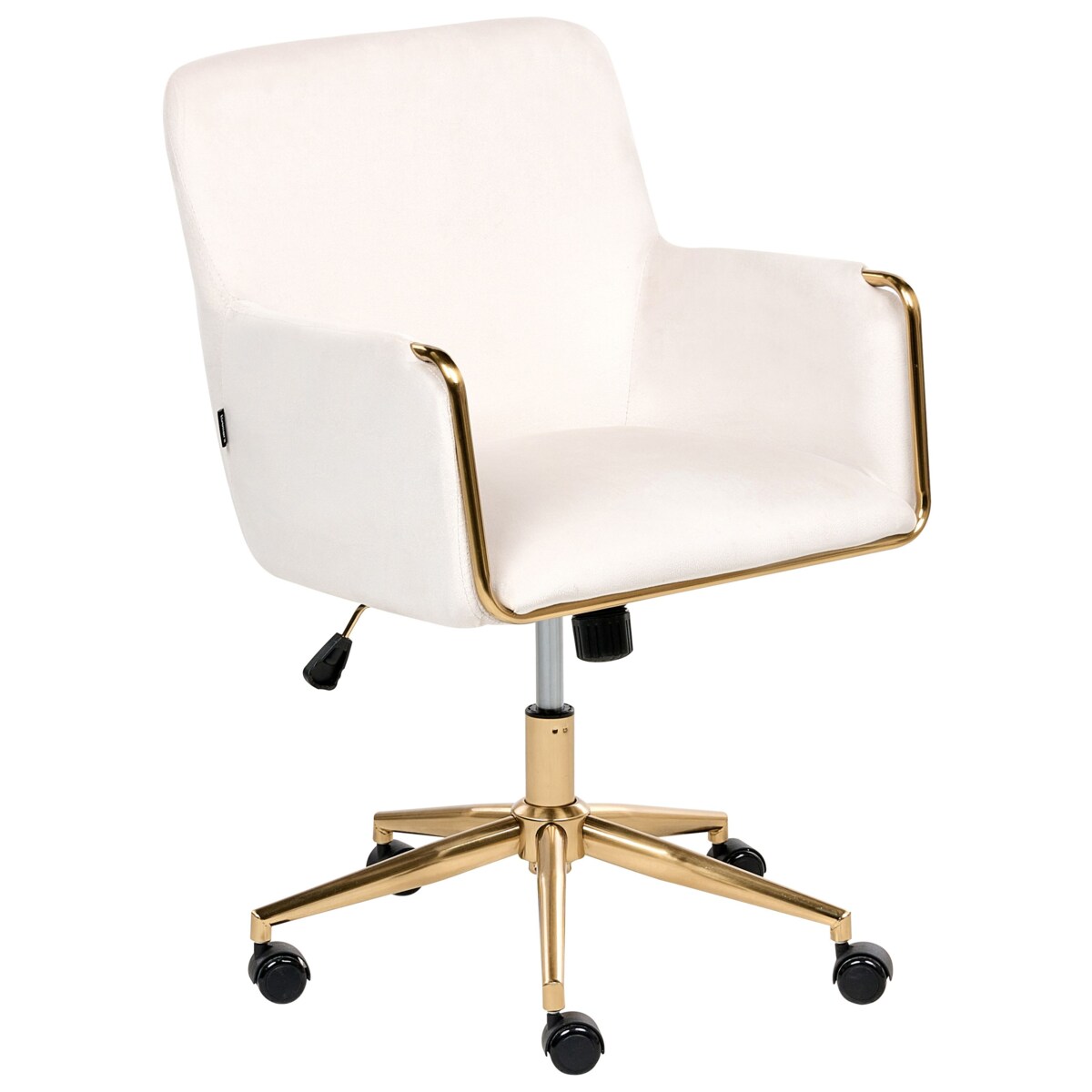 Krzesło obrotowe ALTONA Welur Złamana biel