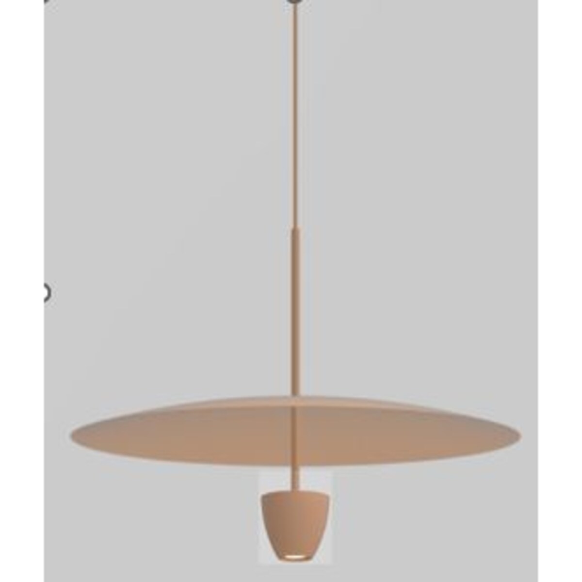 LAMPA WISZĄCA ALUMINIOWA ALTANORA CEGLASTY BRĄZ