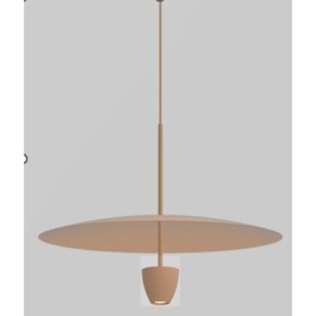 LAMPA WISZĄCA ALUMINIOWA ALTANORA CEGLASTY BRĄZ