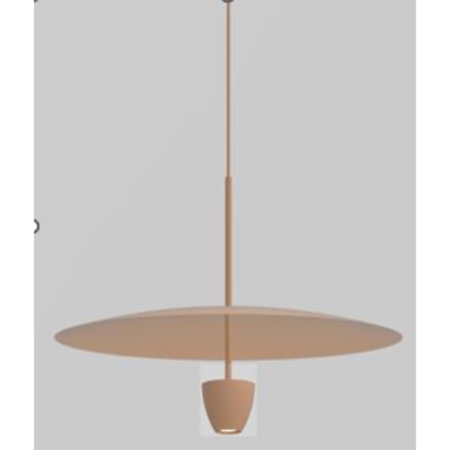 LAMPA WISZĄCA ALUMINIOWA ALTANORA CEGLASTY BRĄZ