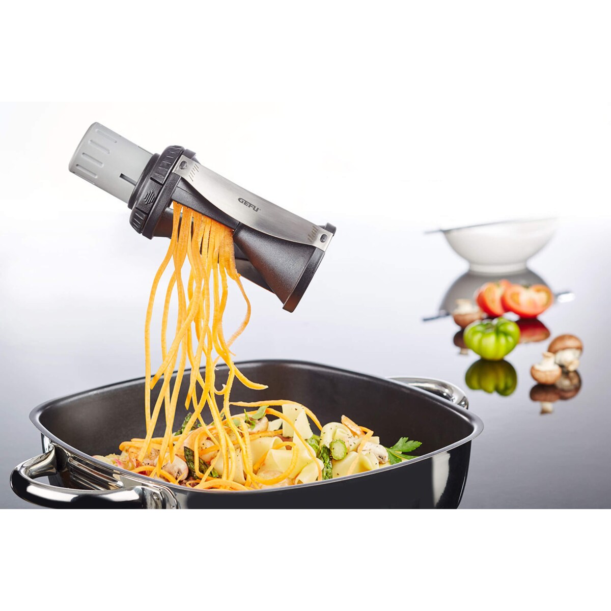 Temperówka do warzyw spiralna, oryginalna, ręczna krajalnica