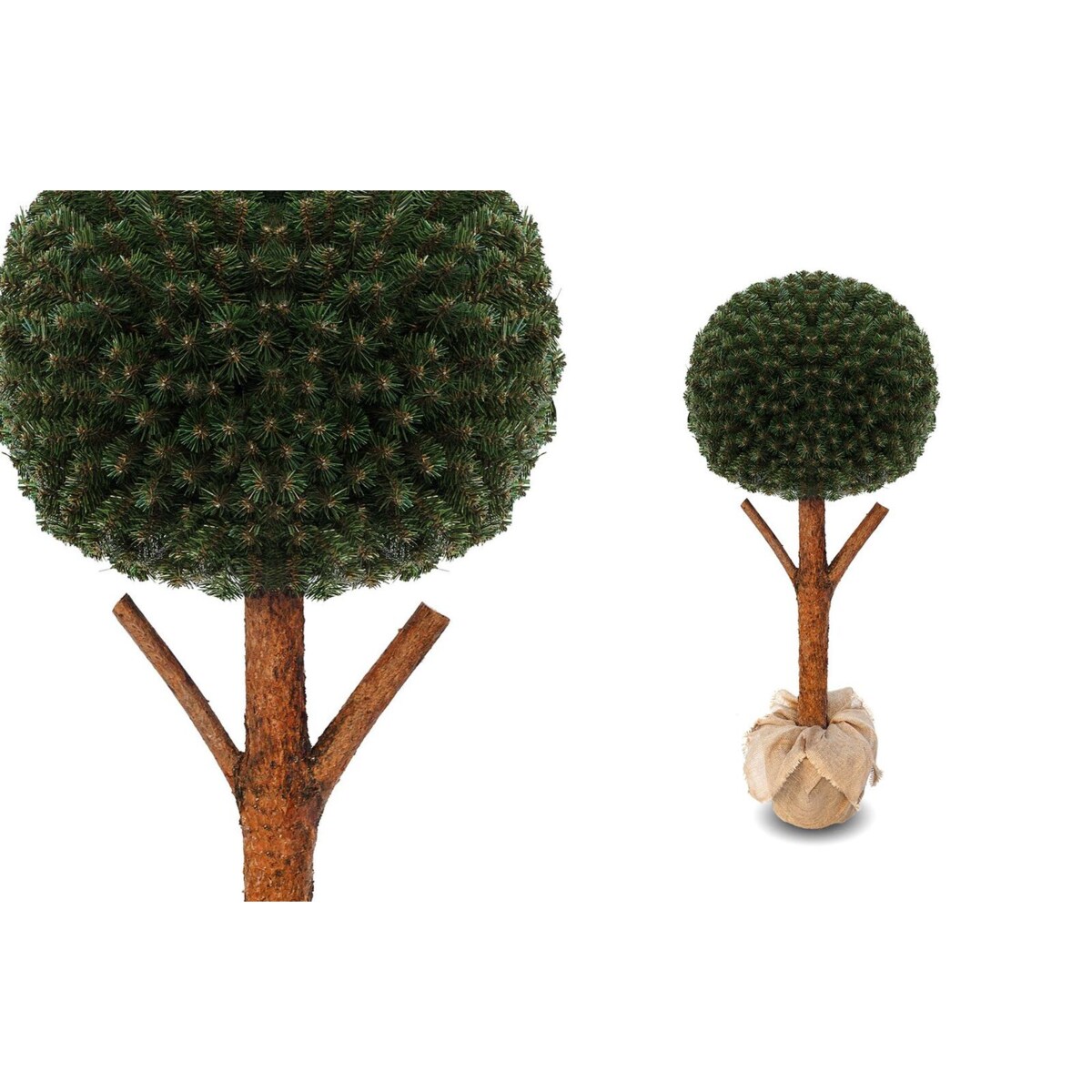 Choinka sztuczna Świerk okrągły na pniu