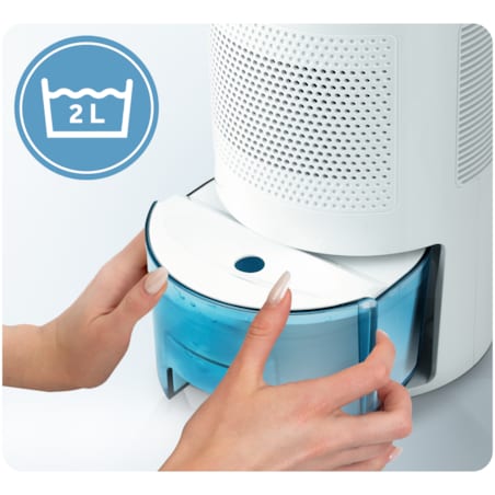 Osuszacz powietrza pochłaniacz wilgoci 60W timer led 353000 Berdsen