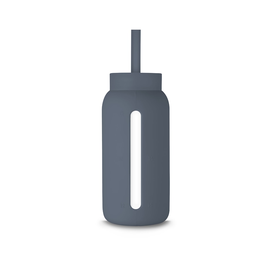 MUUKI słomka do butelki 720 ml, Smoke Grey