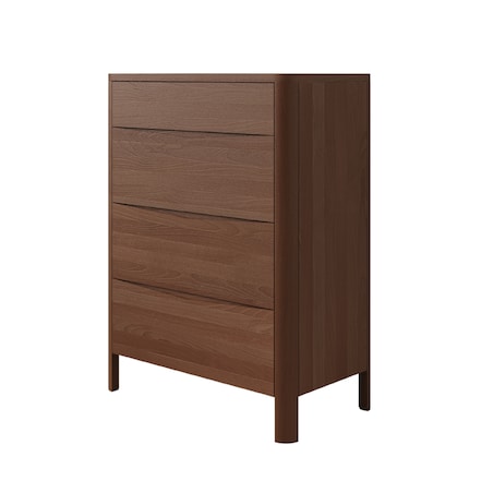 Drewniana komoda bukowa Visby MODENA 80 / kolor orzech