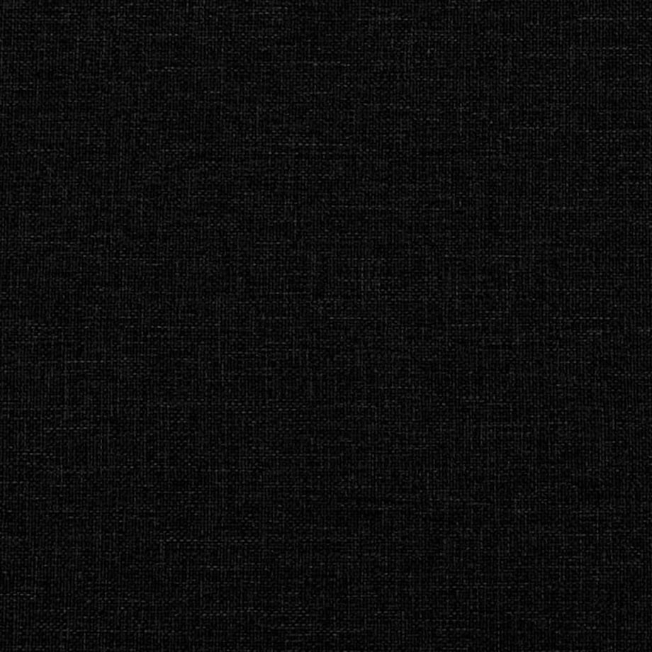 vidaXL Poduszka na wezgłowie, Hvar, czarna, 200 cm, tkanina