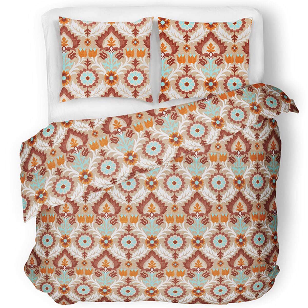 TADOR pościel bawełniana, wielokolorowa, 160x200