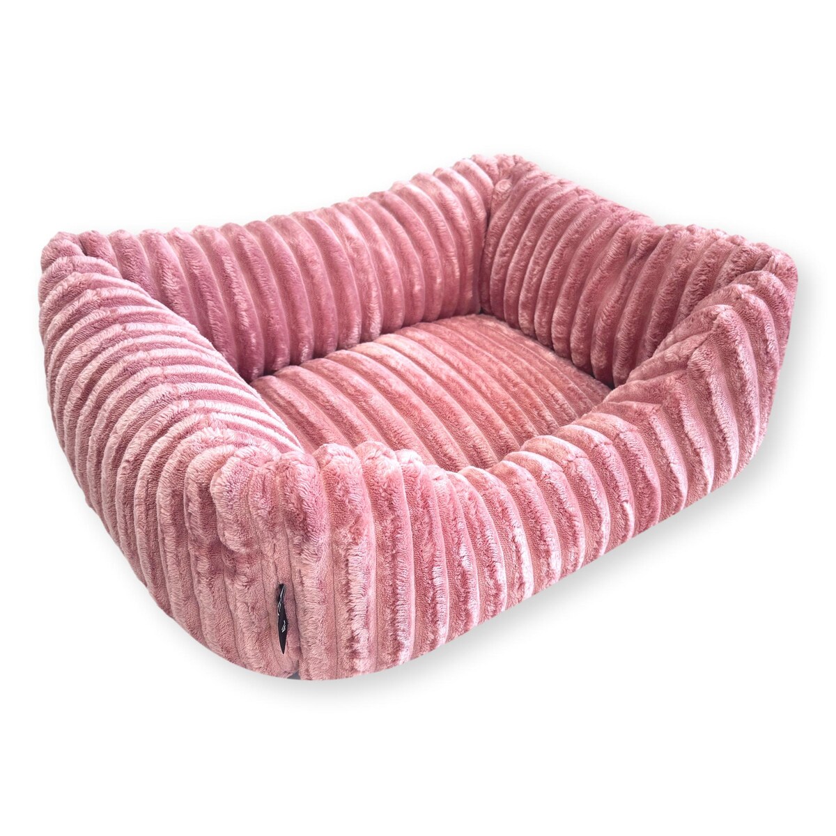 Pluszowe legowisko dla kota BELLA, 60x40 cm, Róż