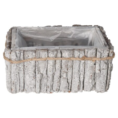 Doniczka Osłonka Drewniana Duża Kora Korytko Doniczki