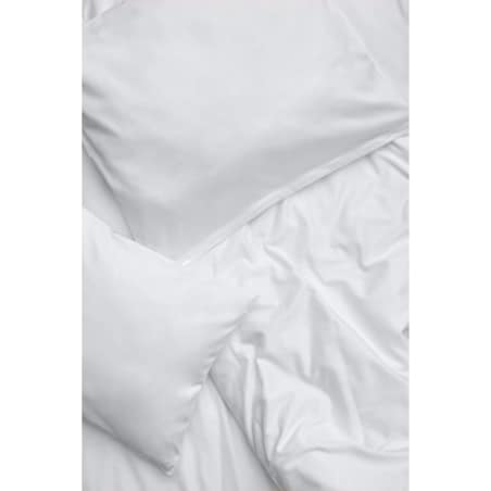 Pościel satynowa pure white 220/200 + 2 x 70/80 cm