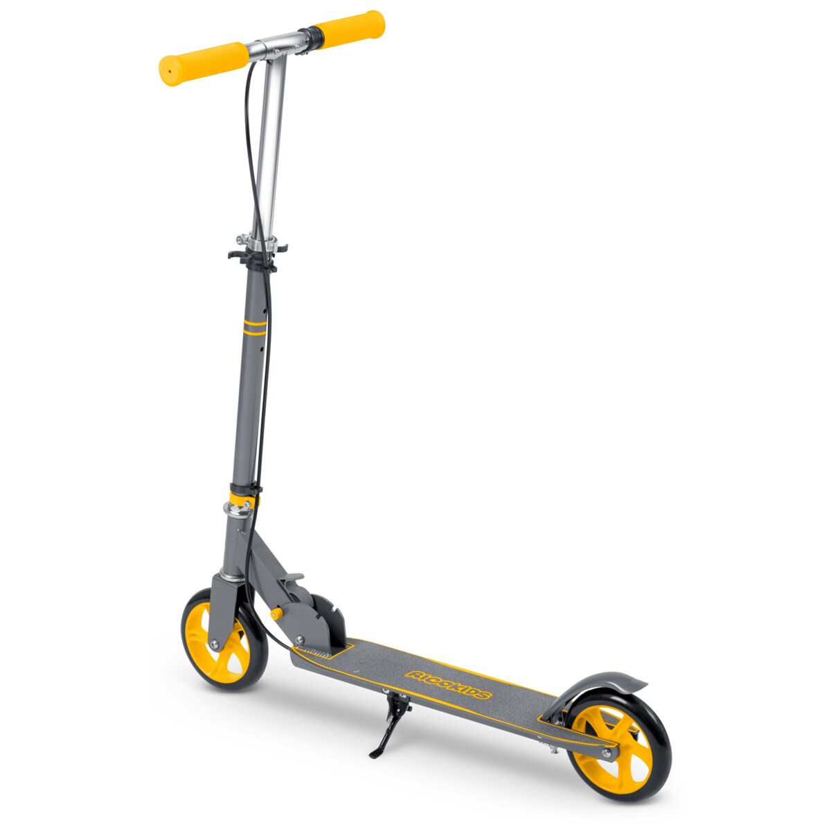 Hulajnoga składana dla dzieci RicoKids Kodi szaro-pomarańczowa