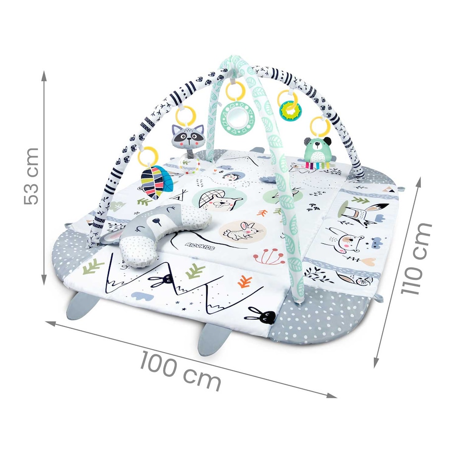 Mata edukacyjna interaktywna Ricokids dla niemowląt 3w1 7350