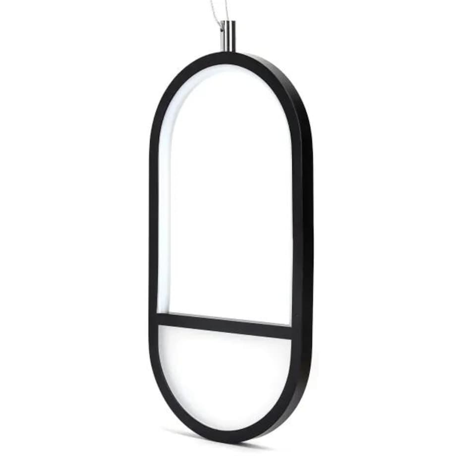 aluminiowa lampa wisząca 13.5w 6500k 120cm