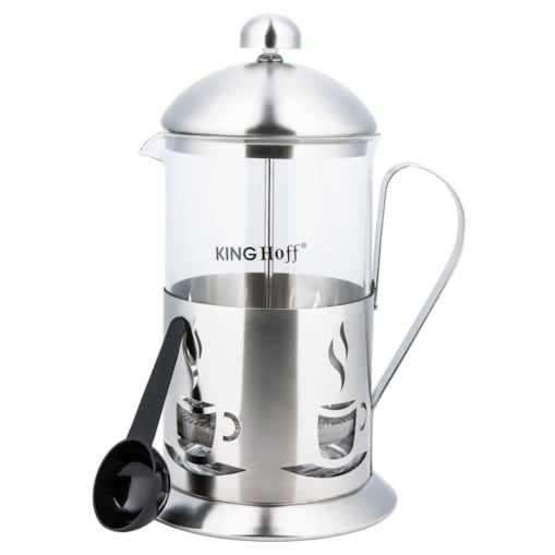 Zaparzacz tłokowy do herbaty kawy french press 350ml KINGHOFF