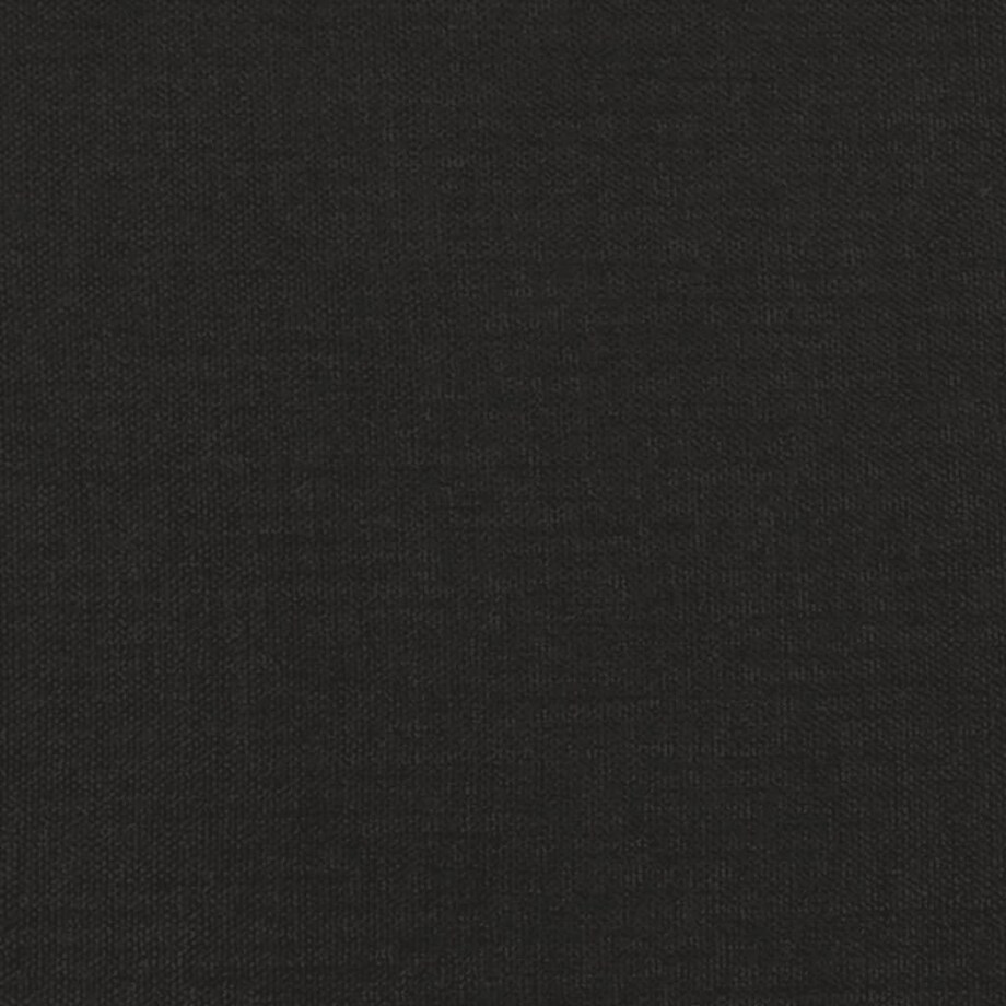 vidaXL Krzesło wypoczynkowe, czarne, obite tkaniną