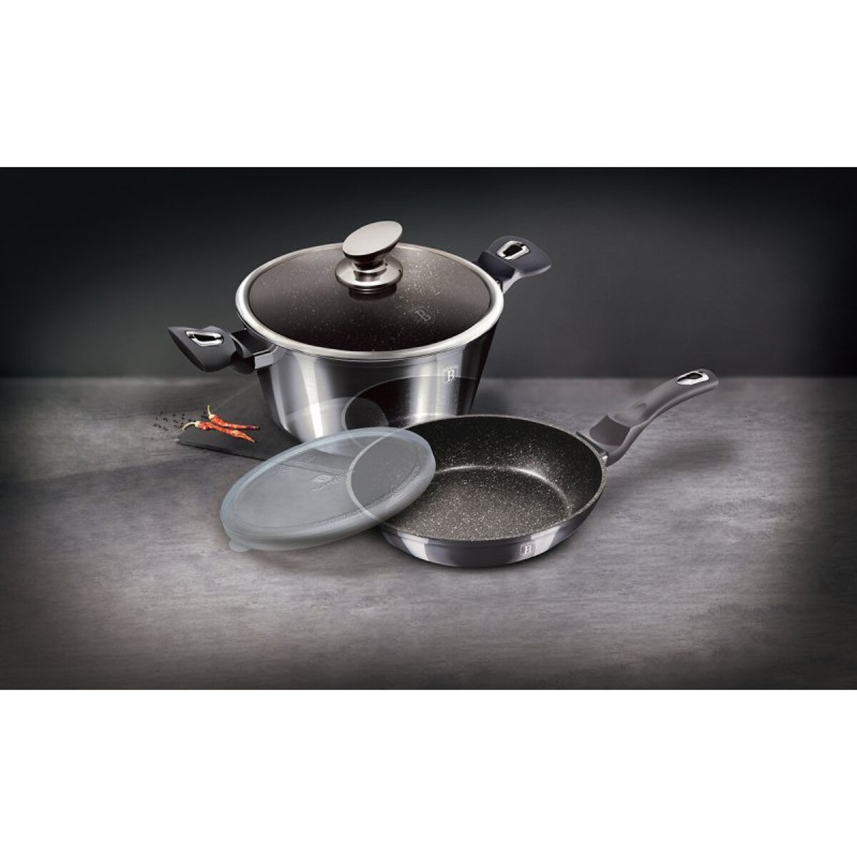 Garnek I Patelnia Berlinger Haus Carbon Pro