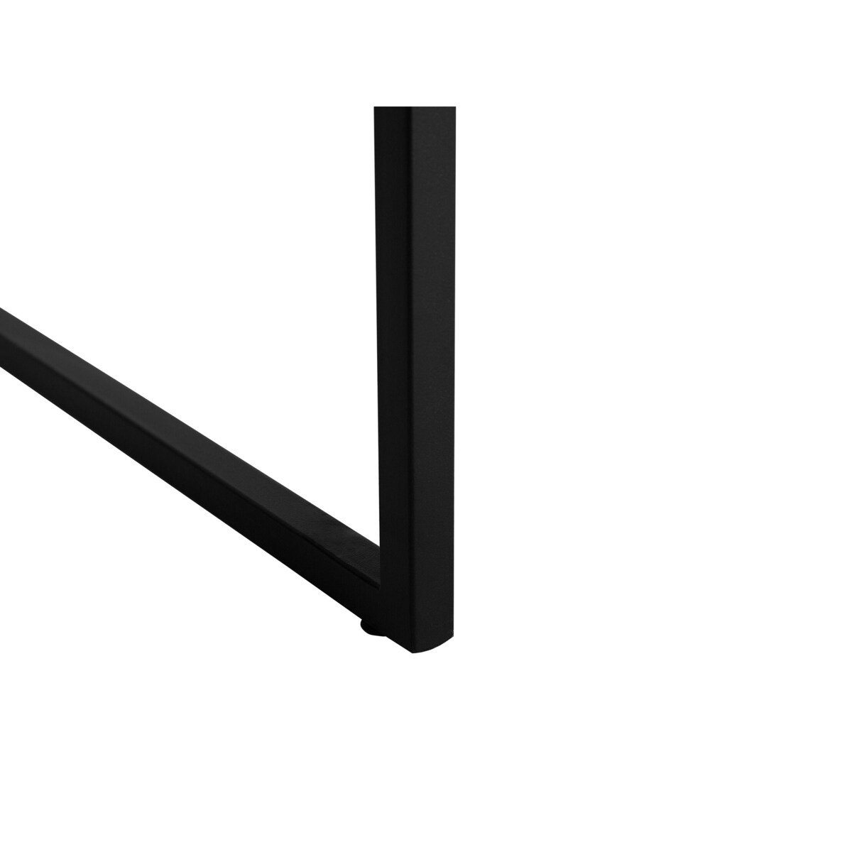 Biurko z półką 120 x 60 cm ciemne drewno FORRES