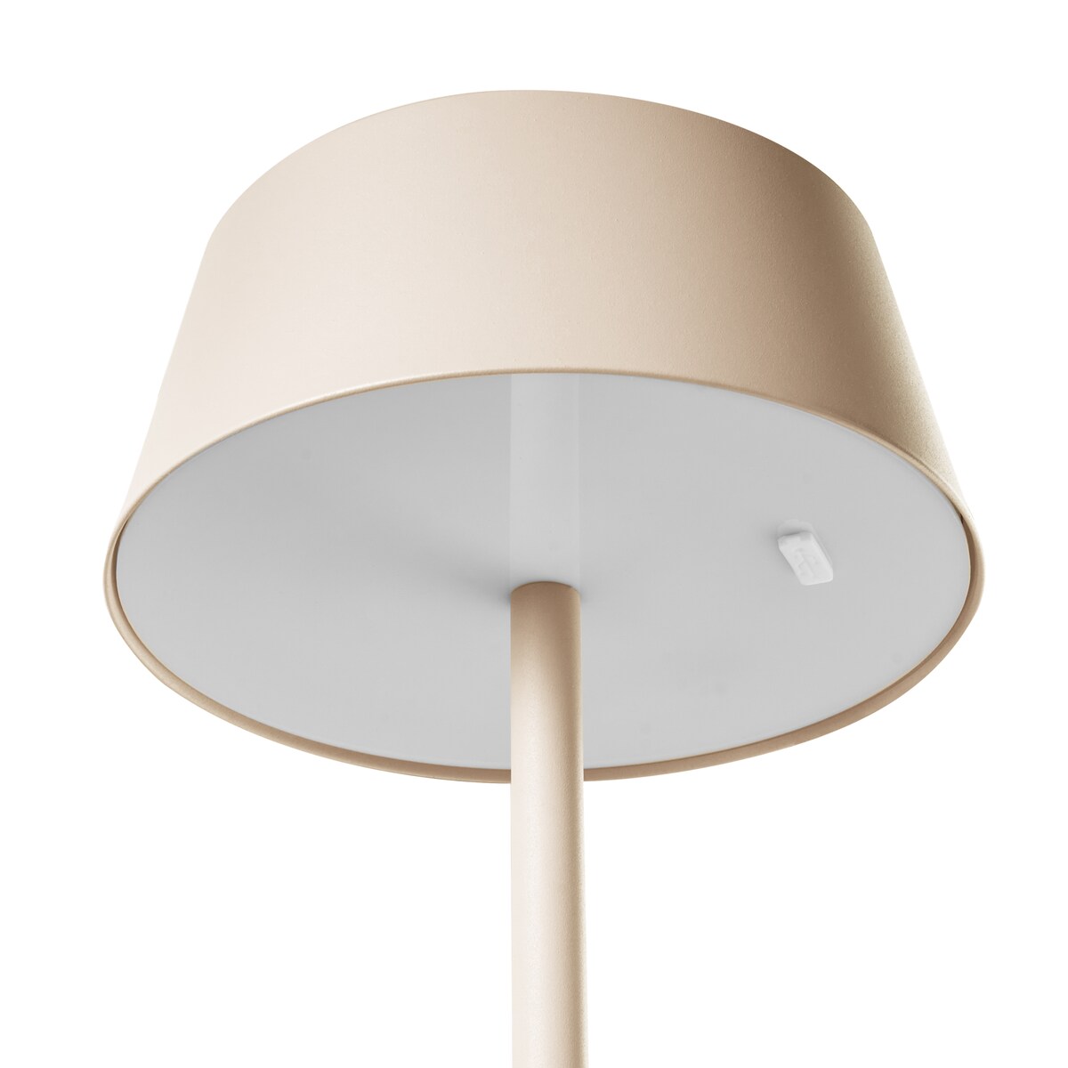 Bezprzewodowa lampa stołowa LED GUDER Ze ściemniaczem Metal Beżowy