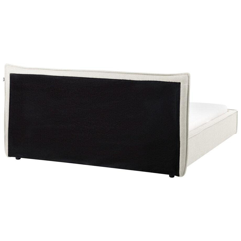 Łóżko wodne LESTRE 160 x 200 cm Złamana biel