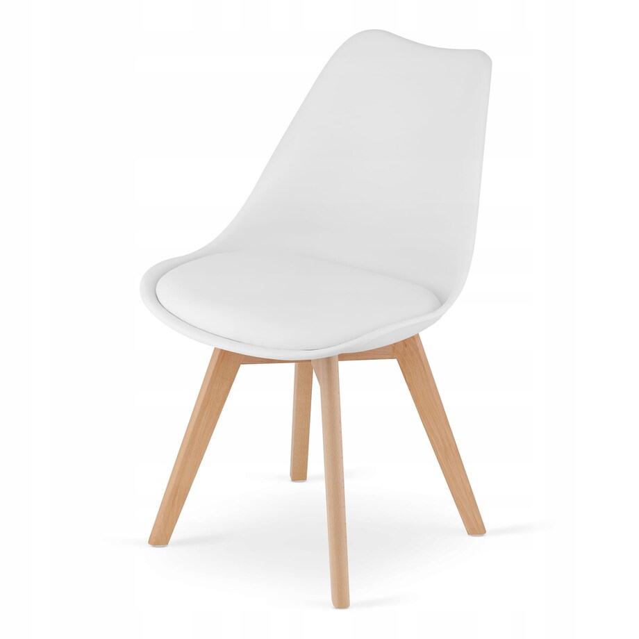 Zestaw Stół Do Jadalni Kuchni Salonu Biura Prostokątny 120X80 Dąb Sonoma + 4 Krzesła Mark Białe