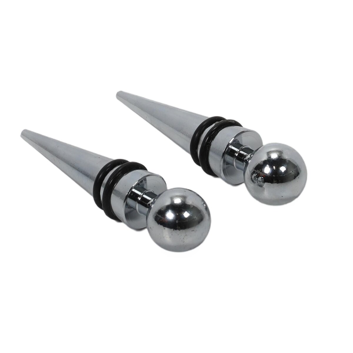 Korek do wina, wielorazowy, metalowy, 2 sztuki