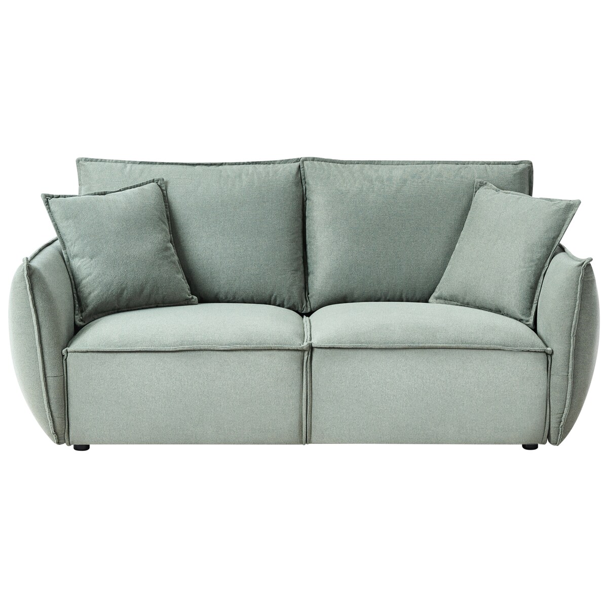 Sofa dla 3 osób KUNES Jasnozielony