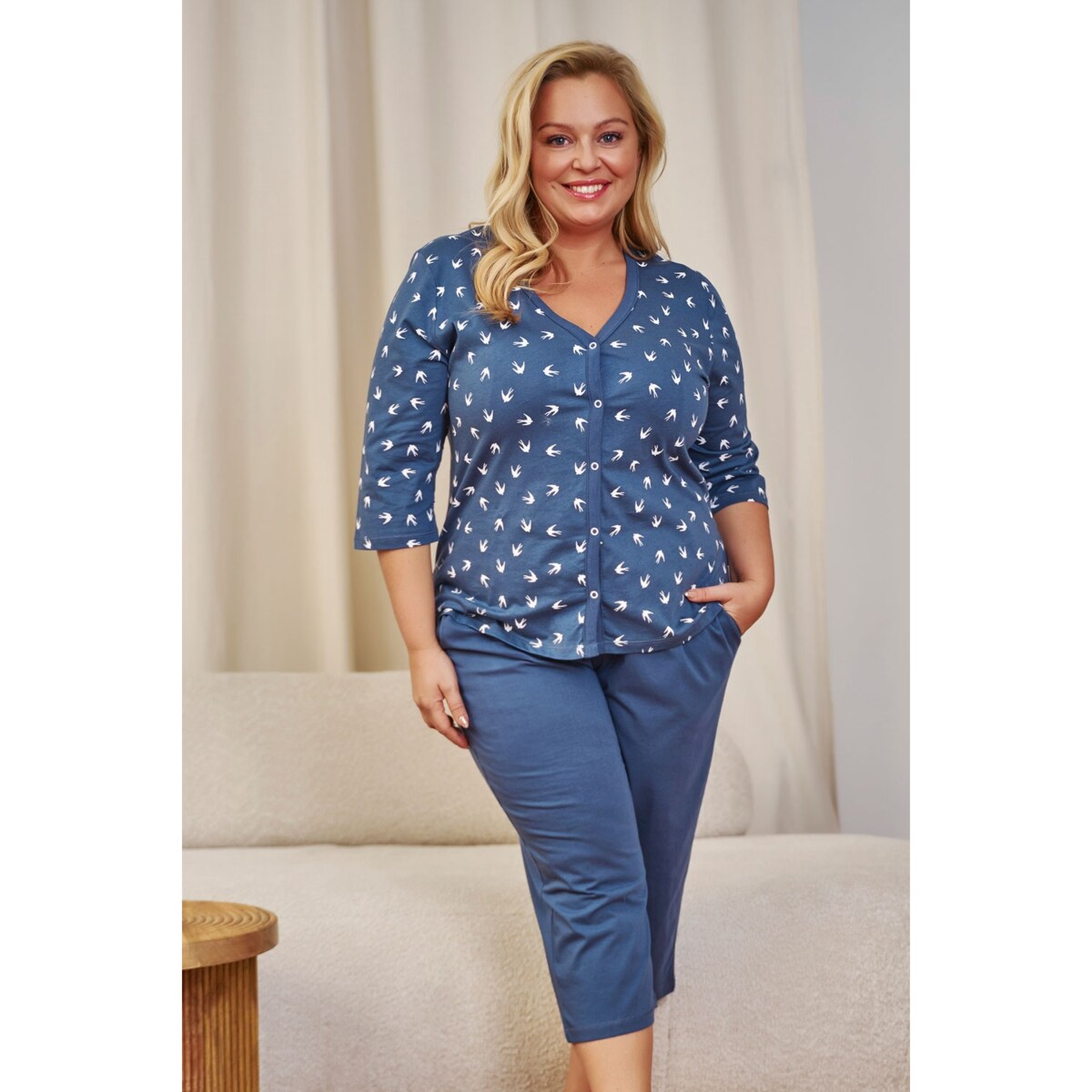 Damska piżama plus size