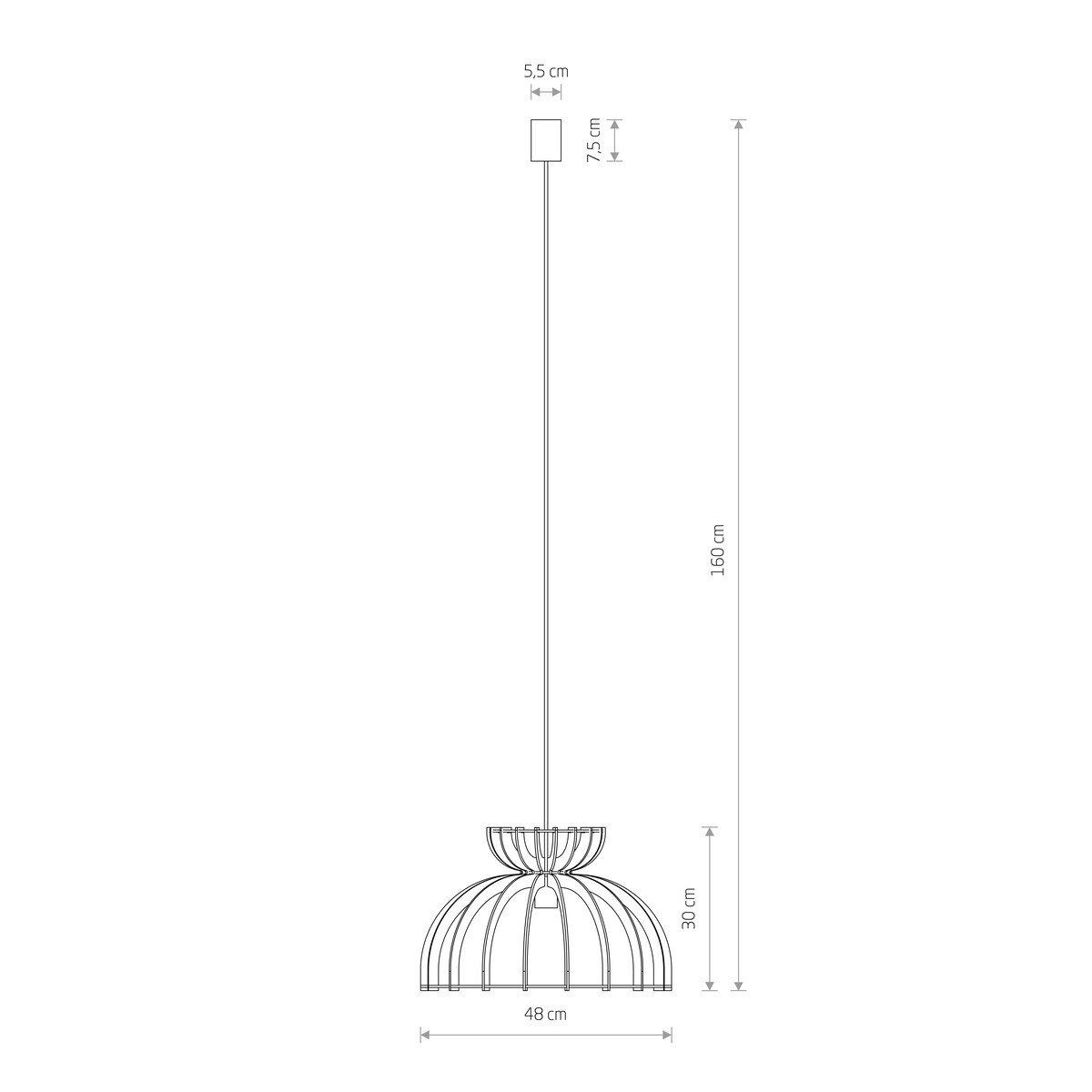 Lampa Sufitowe 10575 KYMI C Czarny Nowodvorski