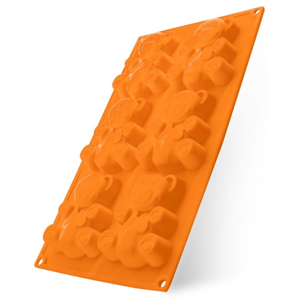 Forma Foremki do Ciastek Babeczek Silikonowe Niedźwiadki misie 31 x 18 cm