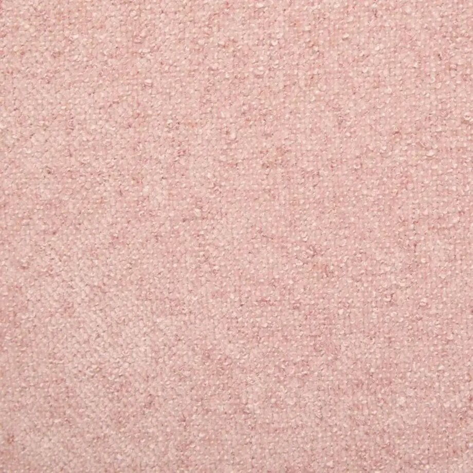 Pufa w kształcie kwiatka, jasnoróżowa, Fleur, 30x50 cm