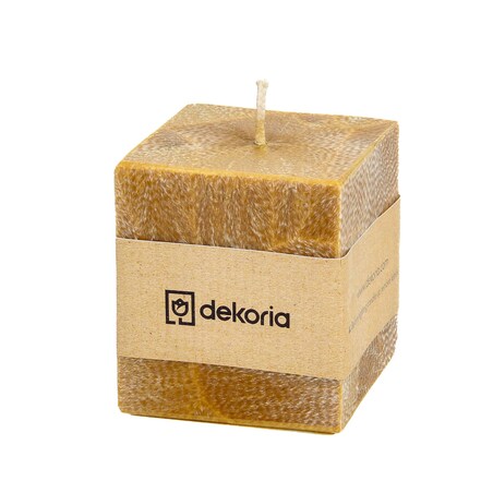 Świeca zapachowa palmowa kostka Your Delicacy, 7,5x7,5x8,5 cm