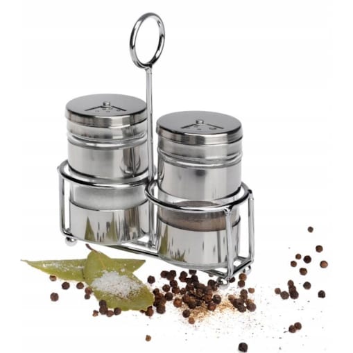 PRZYPRAWNIK NA w STOJAKU SOLNICZKA pieprzniczka na przyprawy restauracji