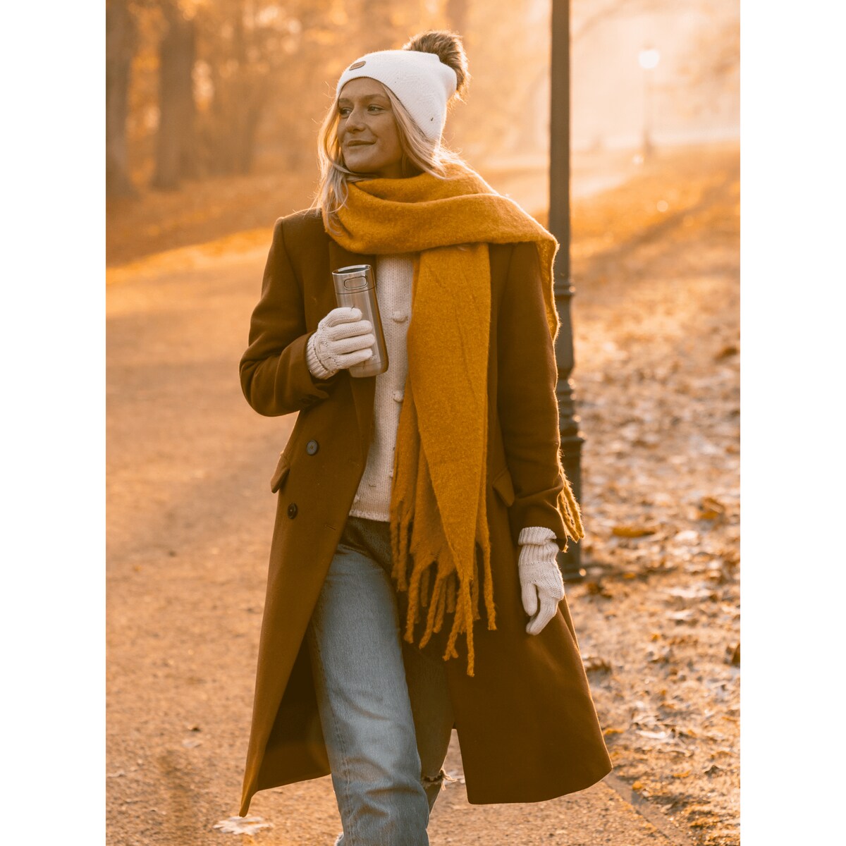 Kubek termiczny Contigo Luxe 360ml - Stainless Steel