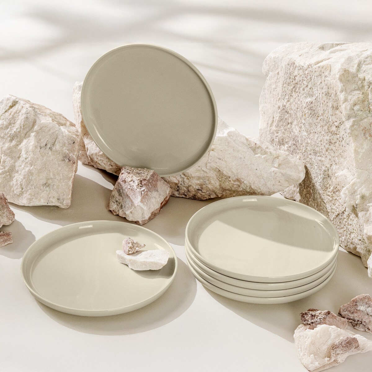 KONSIMO VICTO Zestaw talerzy deserowych dla 6 osób (6 elementów)