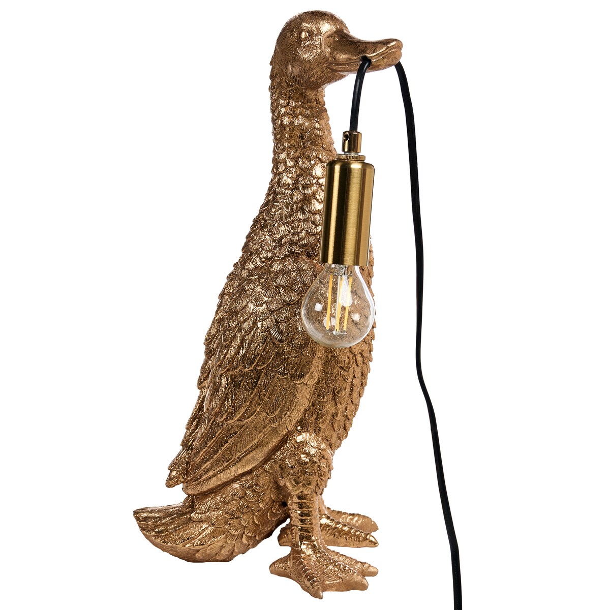 Lampa stołowa Kaczka ANATIS Złoty