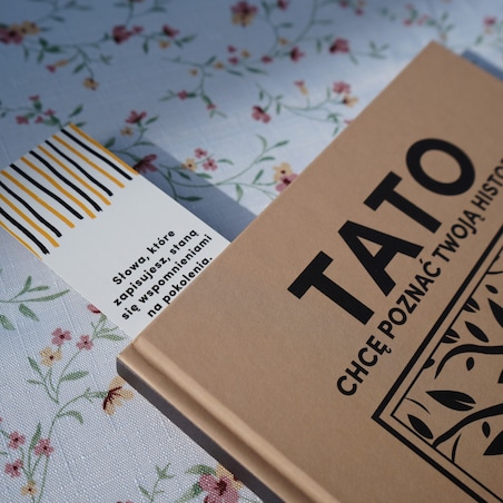 TATO chcę poznać Twoją historię - Książka na Pokolenia