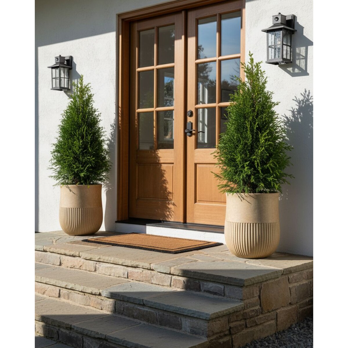 Doniczka PYLAROS 36 cm Beżowy