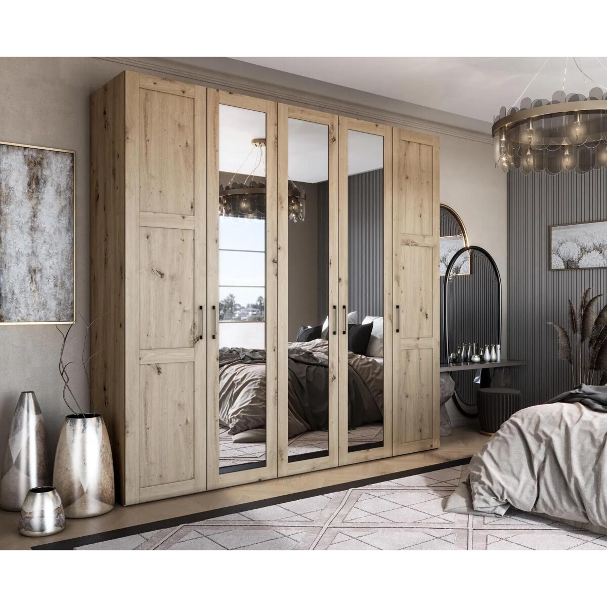 Korpus szafy modułowej FORMO K5 100 dąb artisan