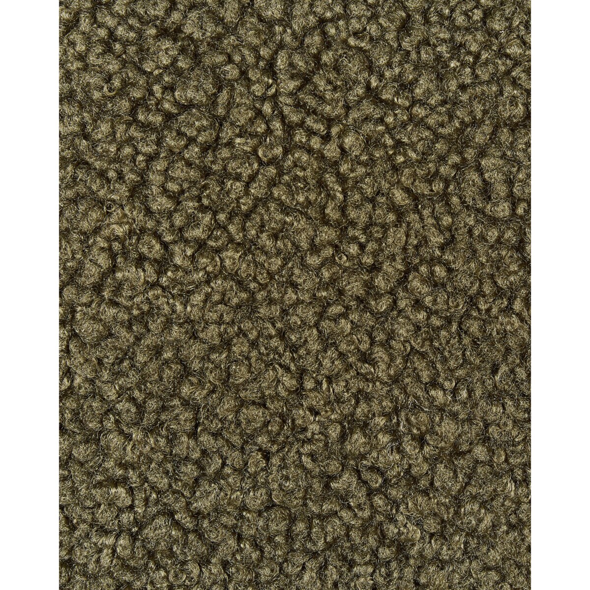 Fotel bujany OULU Boucle Ciemnozielony