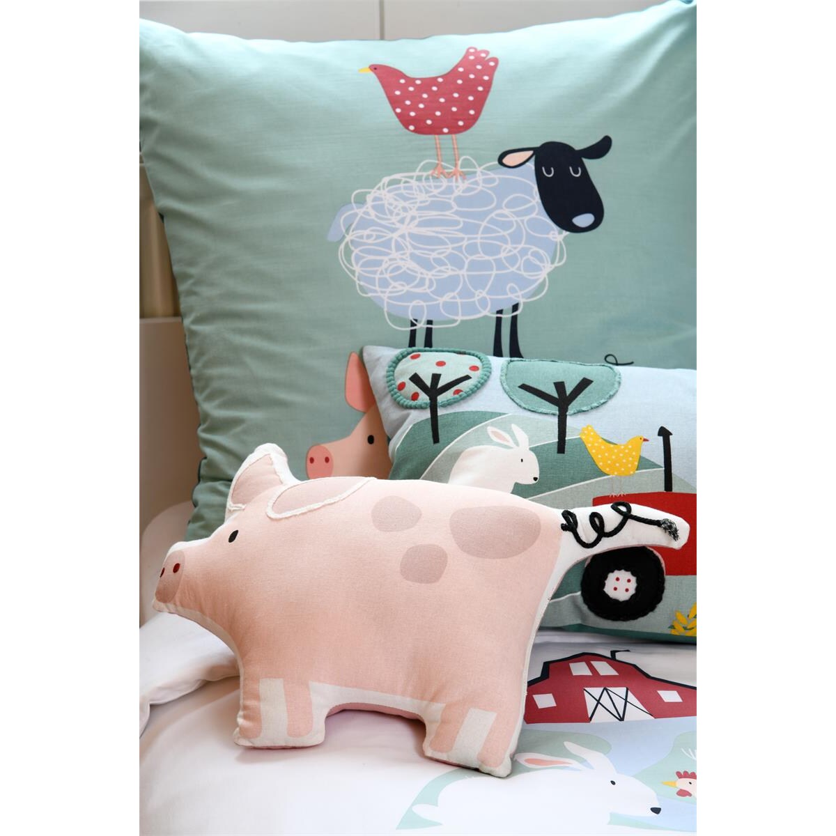Poduszka świnka TOM, 41 x 28 cm