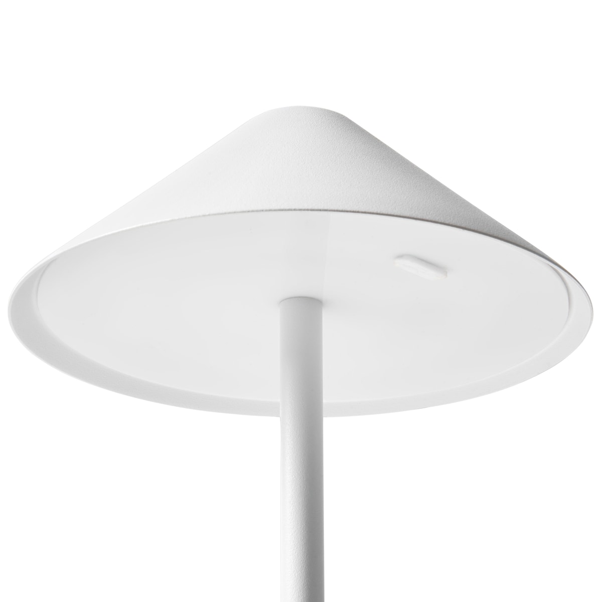 Bezprzewodowa lampa stołowa LED FRANCOLI Ze ściemniaczem Metal Biały