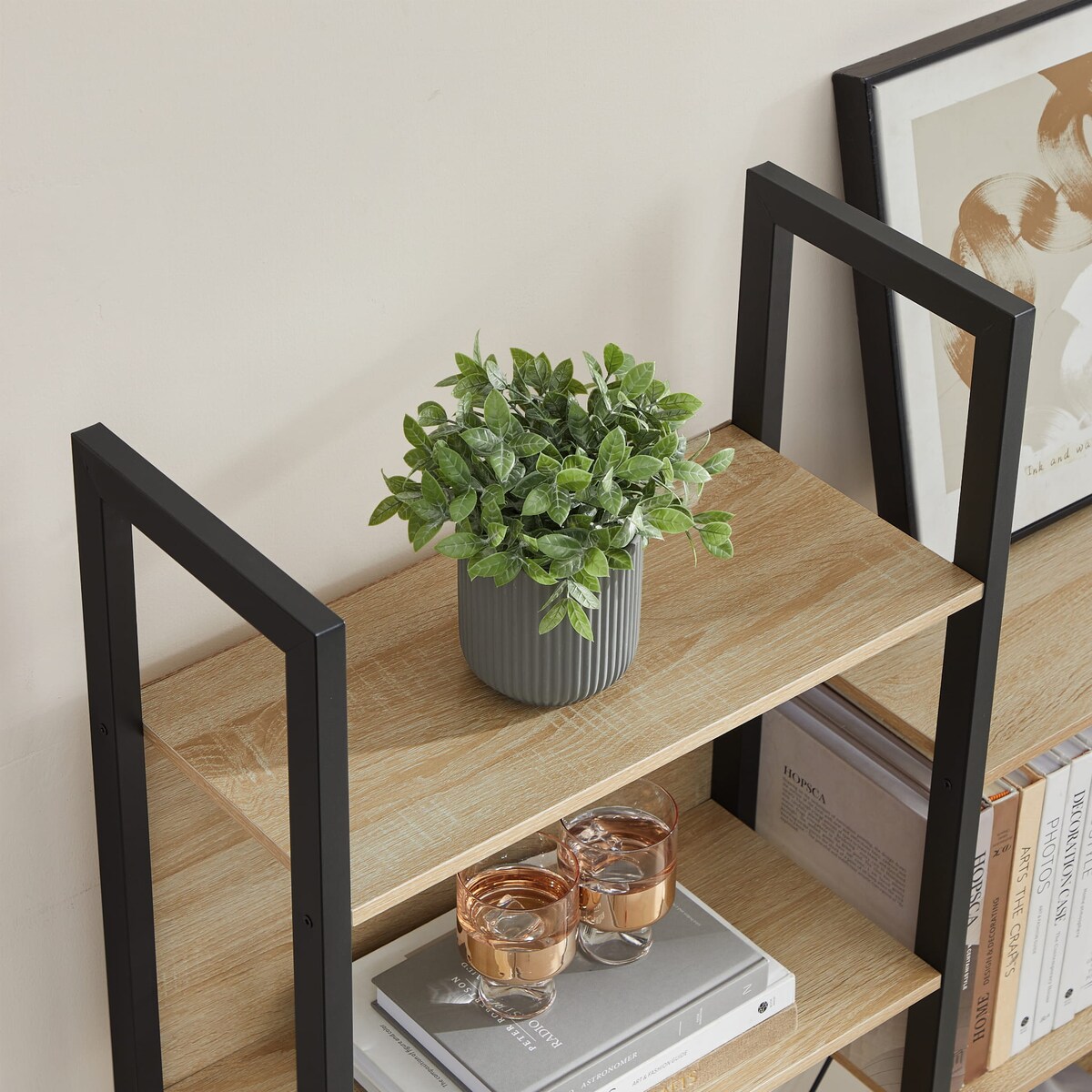 Regał 158X24X166 Cm Sonoma