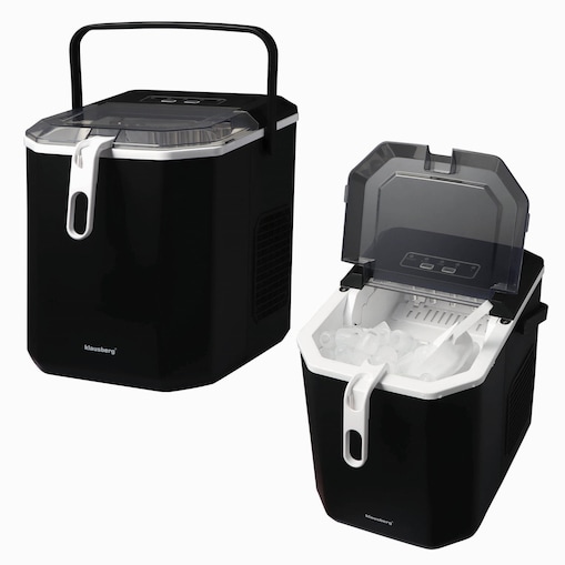 Kostkarka do lodu automatyczna 1.2L 0.6kg 100W LED KLAUSBERG